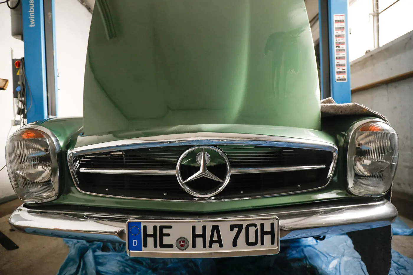 Mercedes-Benz SL „Pagode“, Wartung